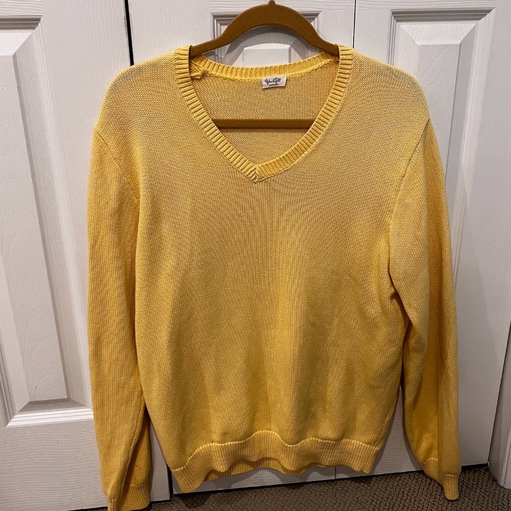 PacSun John Galt Yellow Sweater